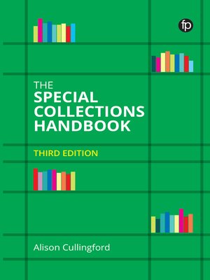 cover image of The Special Collections Handbook